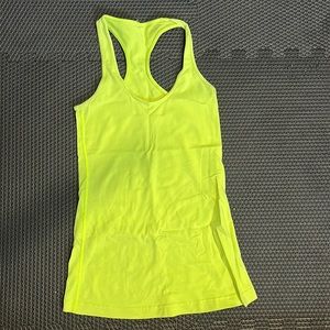 lululemon cool racerback tank size 4 WXS